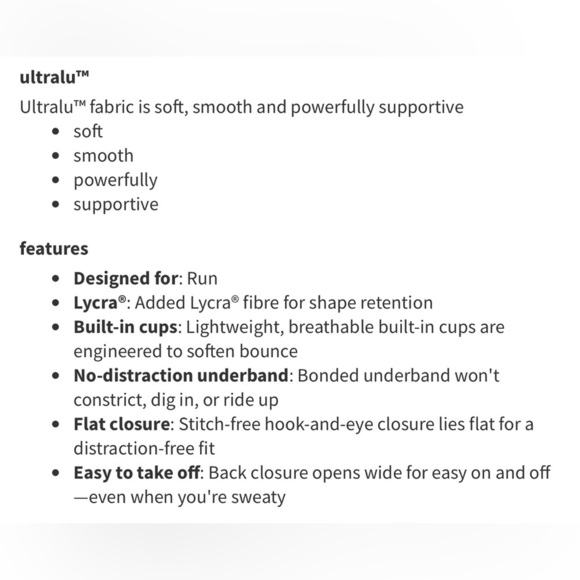 Lululemon Enlite Bra- 38D - Picture 3 of 9